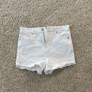 Kendall & Kylie White Jean Shorts